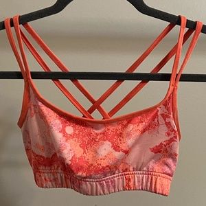 Pink Sports Bra